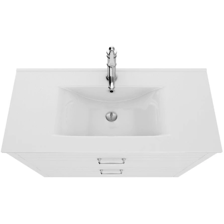 тумба с раковиной iddis oxford 100 oxf10w1i95k белая