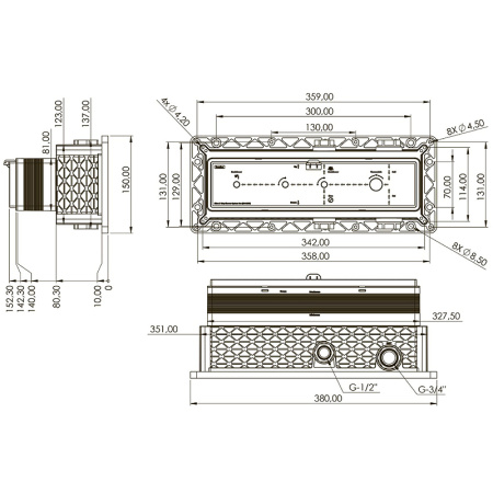 внутренняя часть для смесителя teska shine sh1002 g 3/4