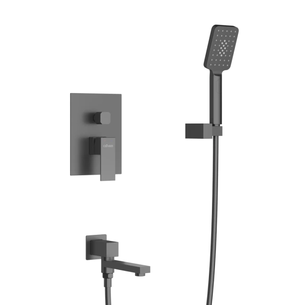 душевая система cezares slider slider-vdset-nop черная матовая