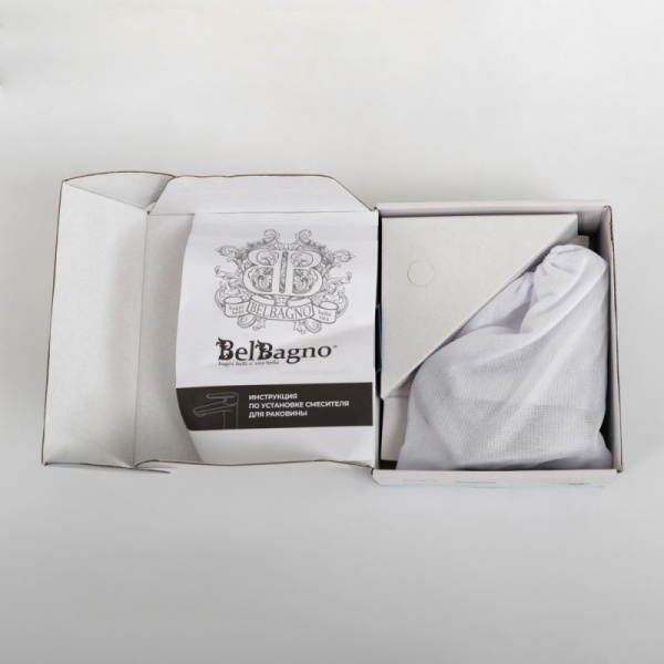 смеситель belbagno due due-bd-crm-w0 для биде, без донного клапана, хром