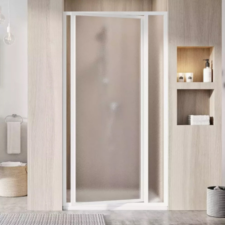 душевая дверь ravak supernova sdop-70 03v10100zg профиль белый стекло grape