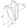 крючок для полотенец am.pm inspire v2.0 a50a35500