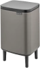 Мусорное ведро Brabantia Bo Hi 227202 7 л, платиновое
