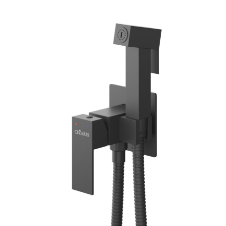 гигиенический душ cezares slider slider-dif-01 со смесителем, хром
