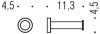 держатель туалетной бумаги colombo design plus w4992.bm держатель туалетной бумаги colombo design plus w4992.bm