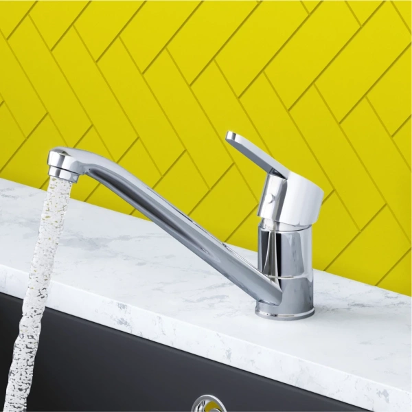 смеситель для кухни dorff norma d1012000 хром