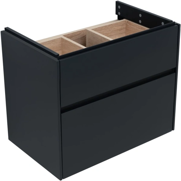 тумба под раковину aquanet бруклин 70 антрацит матовый, 00310141