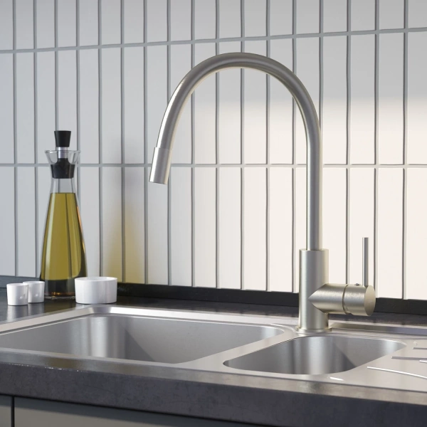 смеситель для кухни iddis kitchen 360 k36bnj0i05 с гибким изливом