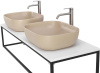 столешница под раковину belbagno 140 ek-140-2-bo bianco opaco