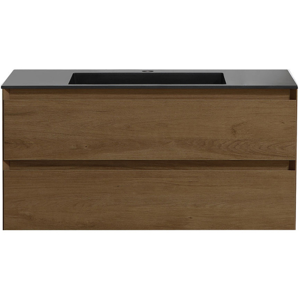 тумба под раковину vincea luka 100 vmc-2l100to подвесная t.oak