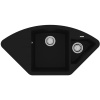 Кухонная мойка Lemark Irkana 980 9910043 Антрацит
