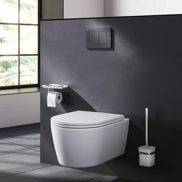 клавиша смыва для инсталляции am.pm primefit i090238, черный матовый