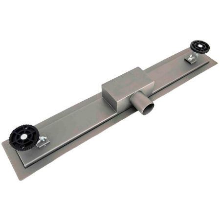 душевой лоток esbano meta 60 m-rain-60gm estrmetrain60gm с решеткой оружейная сталь