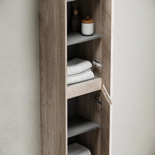 шкаф пенал sancos libra floor 35 plb35feg дуб галифакс натуральный