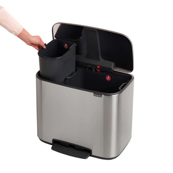 Мусорное ведро Brabantia Pedal Bin Bo Pedal Bin 121241 23 + 11 л