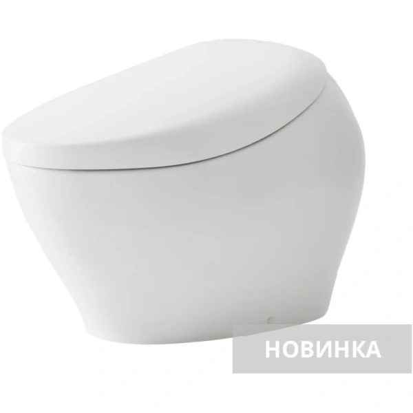 унитаз моноблок toto neorest cs901vr#nw1 с бидеткой и сиденьем микролифт, цвет белый