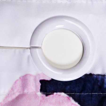 штора для ванны wasserkraft lossa 200х200 sc-81102 цвет белый