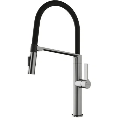 Смеситель для кухни Paulmark Barrel Ba214029-BS, цвет брашированная сталь,