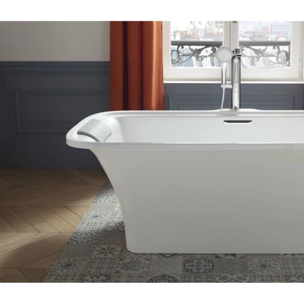 смеситель для ванны jacob delafon avid e97367-cp напольный, цвет хром