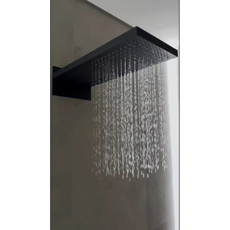 термостат для ванны boheme zodiac 133-sys-b встраиваемый, черный матовый