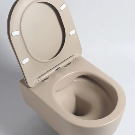 подвесной безободковый унитаз с сиденьем микролифт vincea evo vt1-34smc