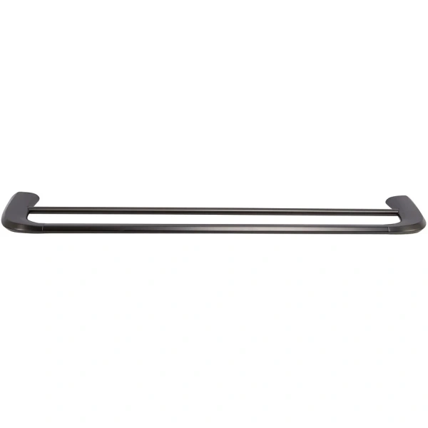 Полотенцедержатель Cezares Liner LINER-THD-60-GM 60 см, двойной, оружейная сталь