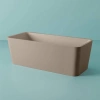 ванна из материала livingtec artceram square 180х80 см acw004 41 brown matera ванна из материала livingtec artceram square 180х80 см acw004 41 brown matera