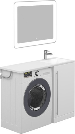 раковина над стиральной машиной цвет и стиль гриджио нф-00007089 115 r