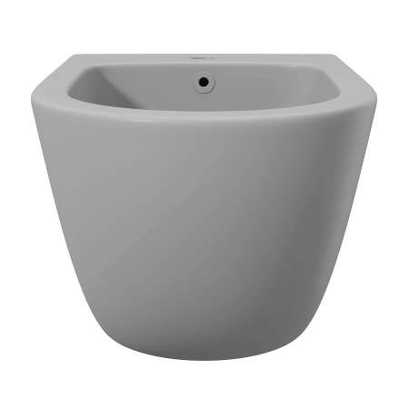 биде aqueduto ovo ovo0330 подвесное, 52.5х36.5 см, серый матовый