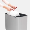 мусорное ведро brabantia bo touch bin 316227 23 + 11 л