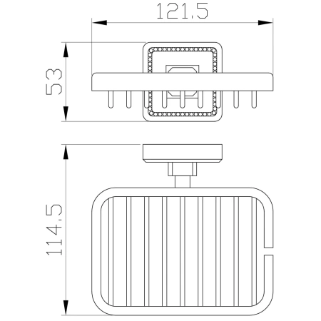 мыльница wonzon & woghand roma ww-7224 бронза