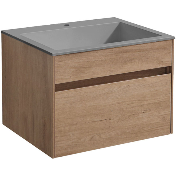 тумба натуральный дуб 59,2 см vincea chiara vmc-2c600no