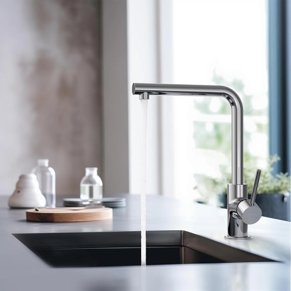 смеситель для кухни aquatek европа aq1380cr хром