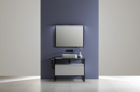 тумба под раковину allen brau priority 100 1.31003.wm белая матовая