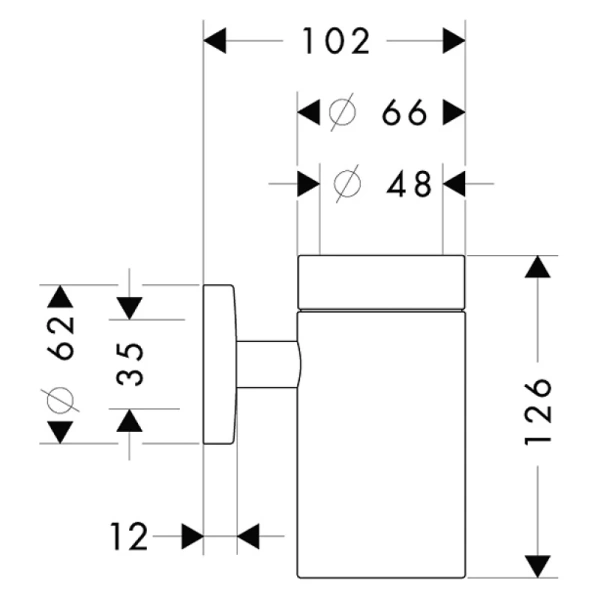 Стакан Hansgrohe Logis 40518000