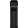 смеситель для раковины с донным клапаном cersanit brasko black a63107