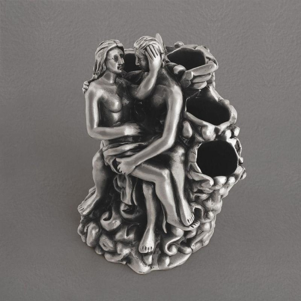 Держатель зубных щеток Art&Max Romantic AM-B-0081B-T Серебро