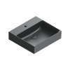 Раковина Catalano Premium 50x47см, с 1 отв., черный матовый