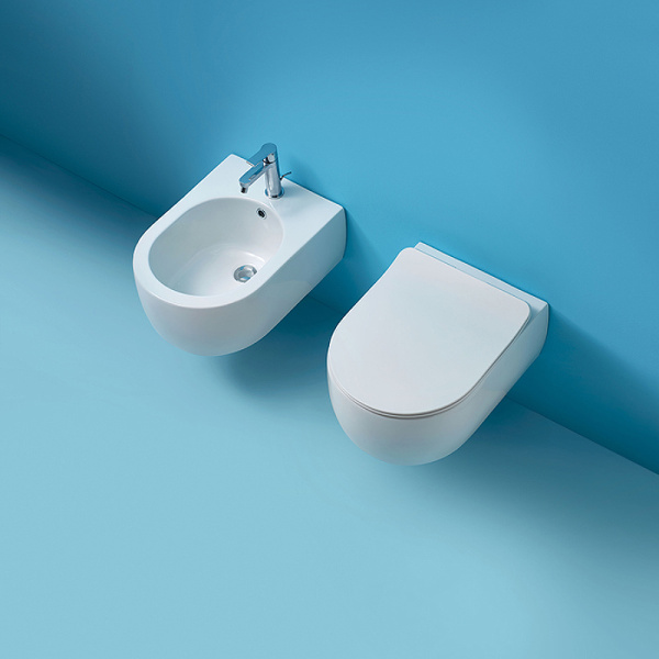 унитаз подвесной kerasan flo 311530 цвет: белый матовый