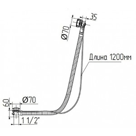 слив-перелив migliore ricambi 20237 полуавтомат золото