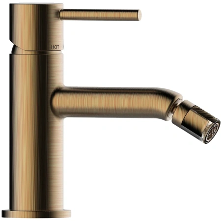 Смеситель Bossini Teo Z00702.022 для биде, с донным клапаном, бронза