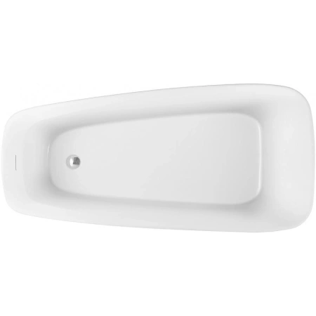 акриловая ванна aquanet family trend 170x78 арт. 90778-mw код 00260052, цвет белый матовый