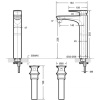 смеситель для раковины bravat source f1173218cp-a-eng