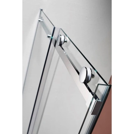 душевой уголок cezares stylus-m ah-1 150x80 профиль хром стекло прозрачное