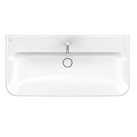 тумба с раковиной burgbad iveo sfey100f2833g0169c0001*1 белый