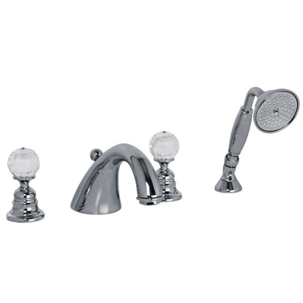 Смеситель на борт ванны Fima Carlo Frattini Elizabeth Chic F5094CCR