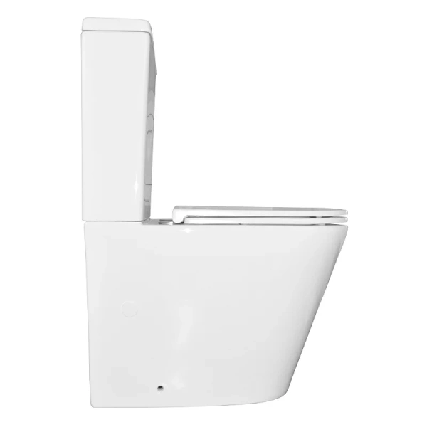 унитаз компакт azario vetro az-2149-mb напольный, безободковый, с бачком и сиденьем микролифт, 60.5х38х82.5 см, черный матовый