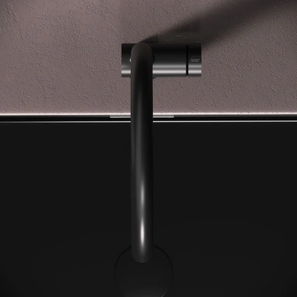 смеситель для кухни am.pm func f8f07022 coolstart, черный матовый