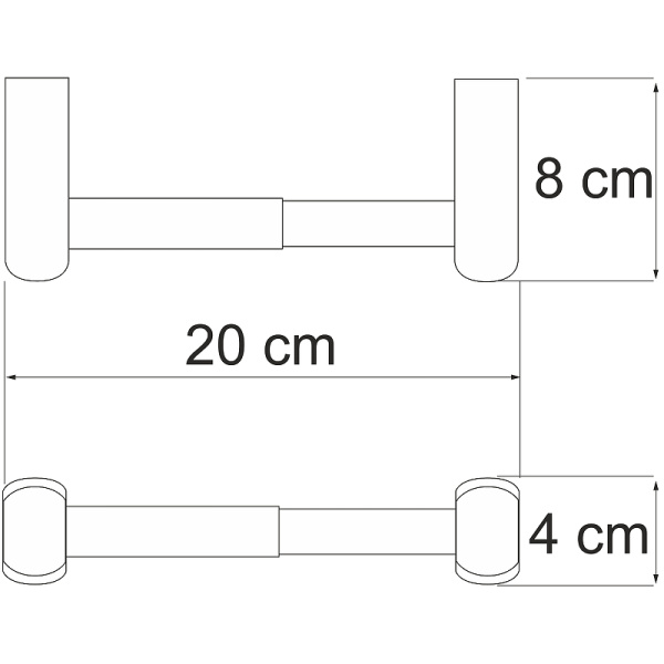Держатель туалетной бумаги WasserKRAFT Berkel K-6822 цвет хром