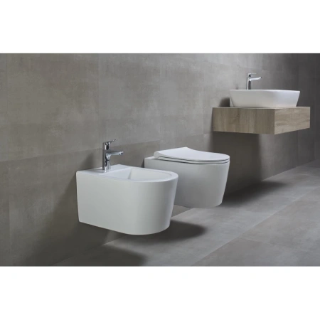 унитаз подвесной bewash bogen albano 36383201 безободковый, с сиденьем микролифт, цвет белый